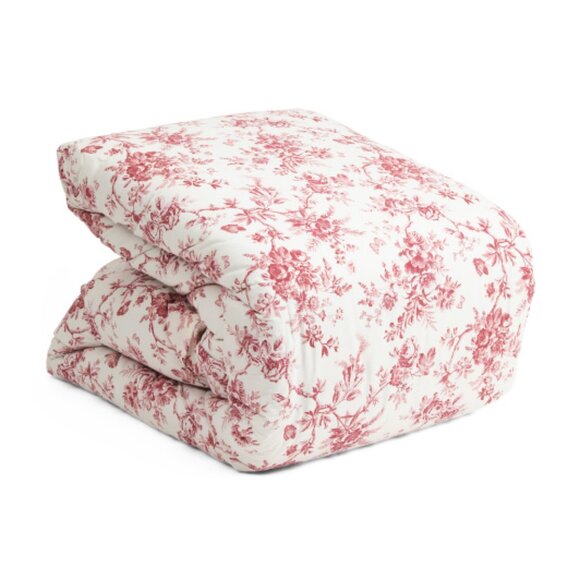 LAURA ASHLEY Floral Cotton Comforter Set - Picture 3 of 4